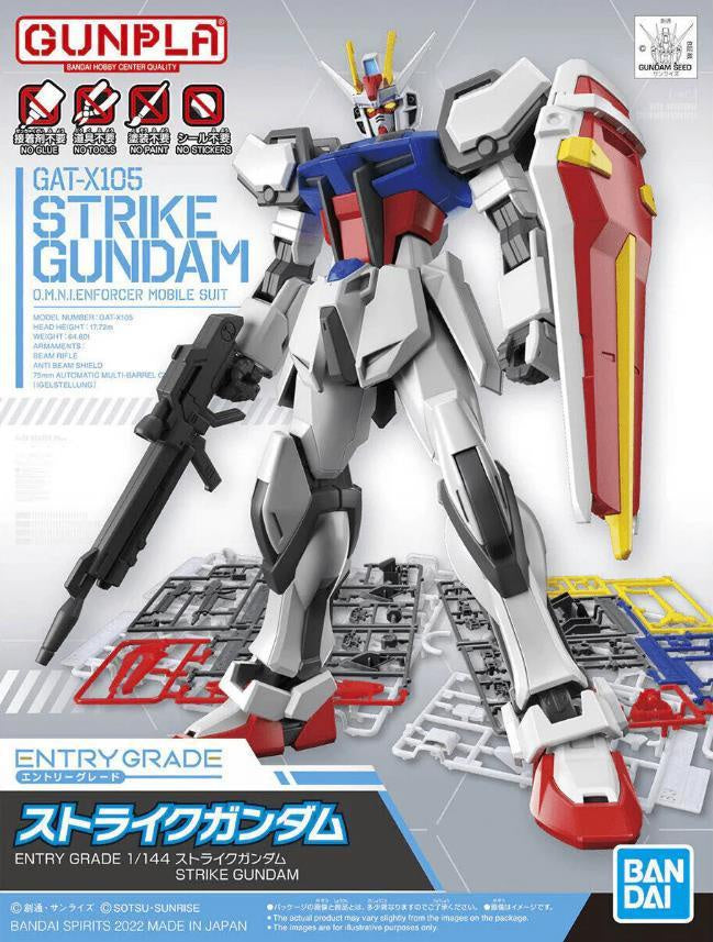 ENTRY GRADE 1/144 STRIKE GUNDAM (3L)-Figuras-BANDAI-Akibara Xpress