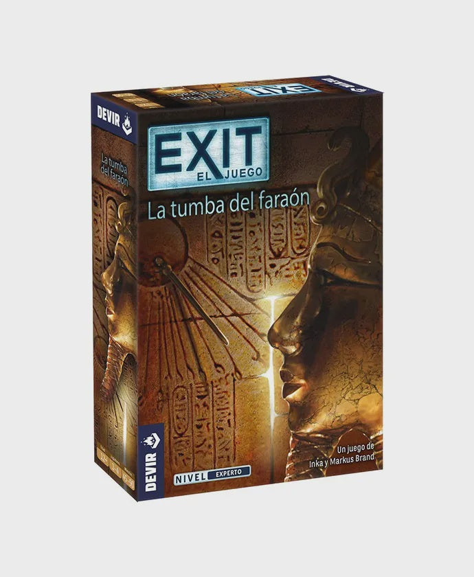 EXIT 02 LA TUMBA DEL FARAÓN NIVEL EXPERTO-Juegos De Mesa-Juegos de Mesa-Akibara Xpress