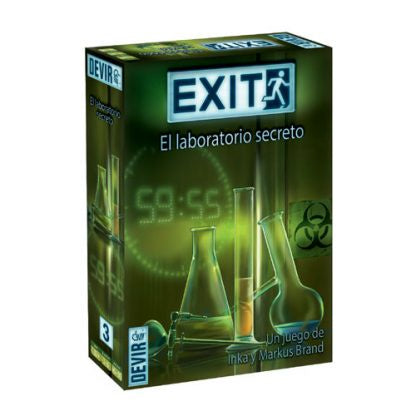 EXIT 03 EL LABORATORIO SECRETO NIVEL AVANZADO-Juegos De Mesa-Juegos de Mesa-Akibara Xpress
