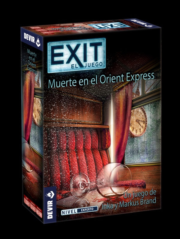 EXIT 08 MUERTE EN EL ORIENT EXPRESS NIVEL EXPERTO-Juegos De Mesa-Juegos de Mesa-Akibara Xpress