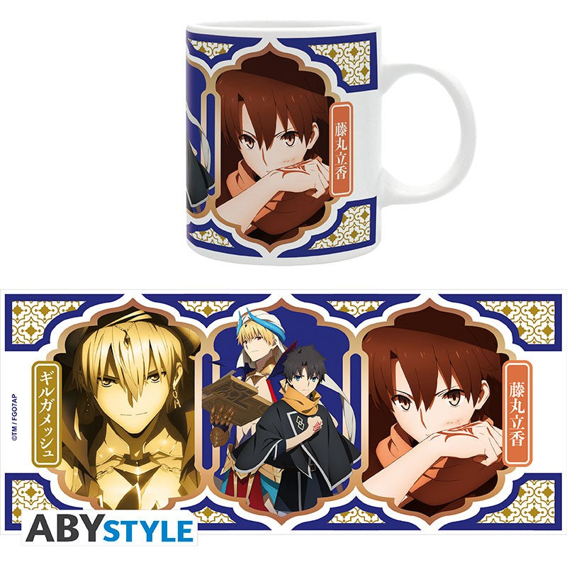 FATE GRAND ORDER BABYLONIA - FUJIMARU & GILGAMESH TAZA 11 OZ.