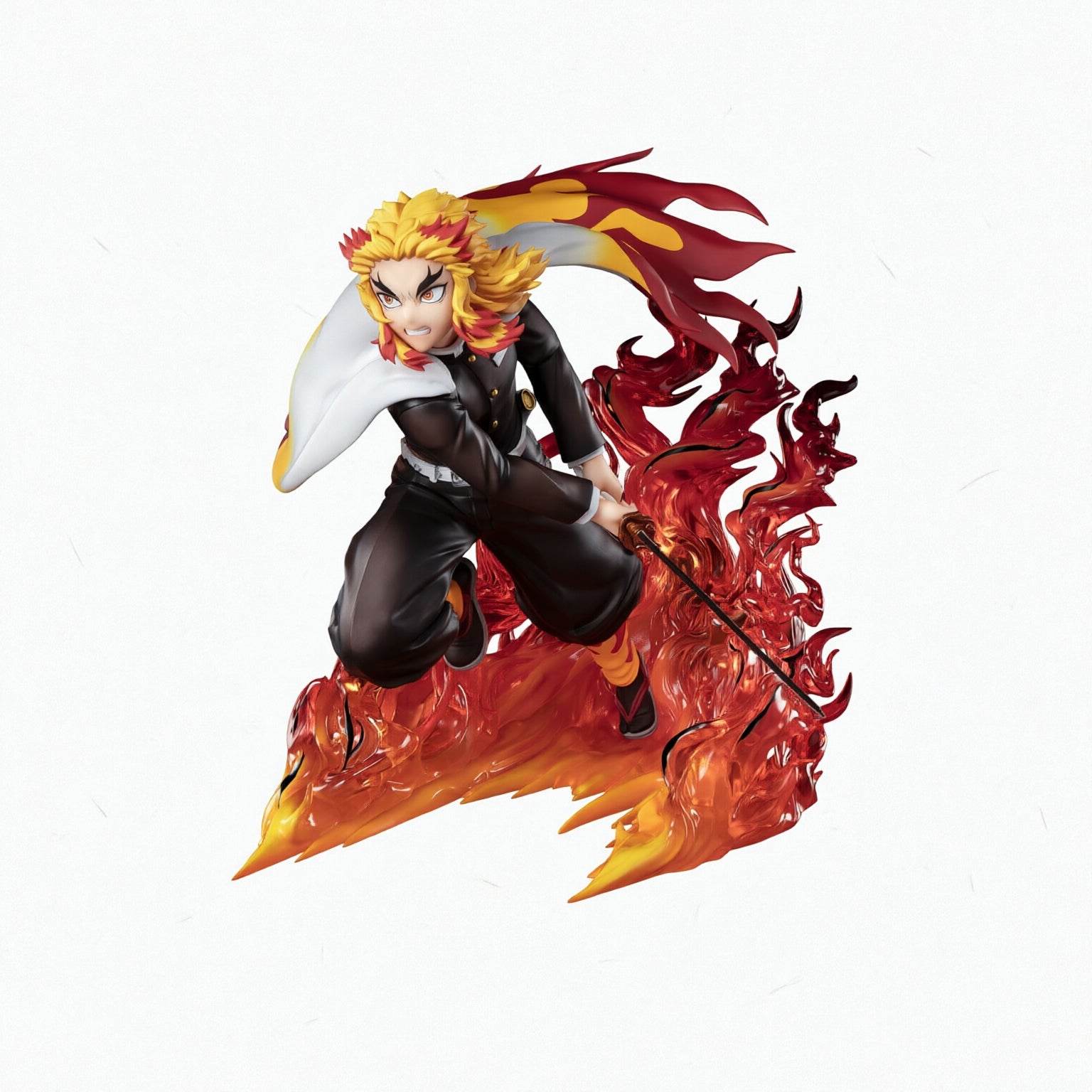 Figuarts ZERO Demon Slayer: Kimetsu no Yaiba The Movie: Mugen Train FiguartsZERO Kyojuro Rengoku (Flame Hashira) BF-Figuras-BANDAI-Akibara Xpress