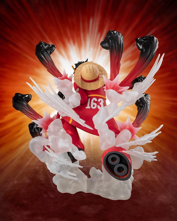FIGUARTS ZERO [EXTRA BATTLE] MONKEY.D.LUFFY -GUM-GUM HAWK GATLING-Figuras-BANDAI-Akibara Xpress