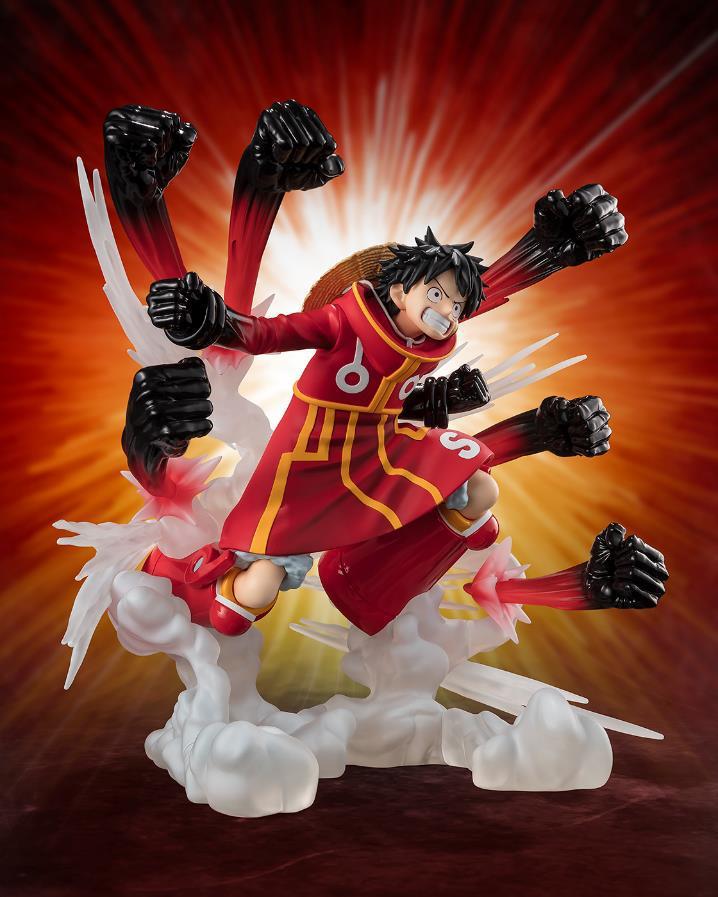 FIGUARTS ZERO [EXTRA BATTLE] MONKEY.D.LUFFY -GUM-GUM HAWK GATLING-Figuras-DAM-Akibara Xpress