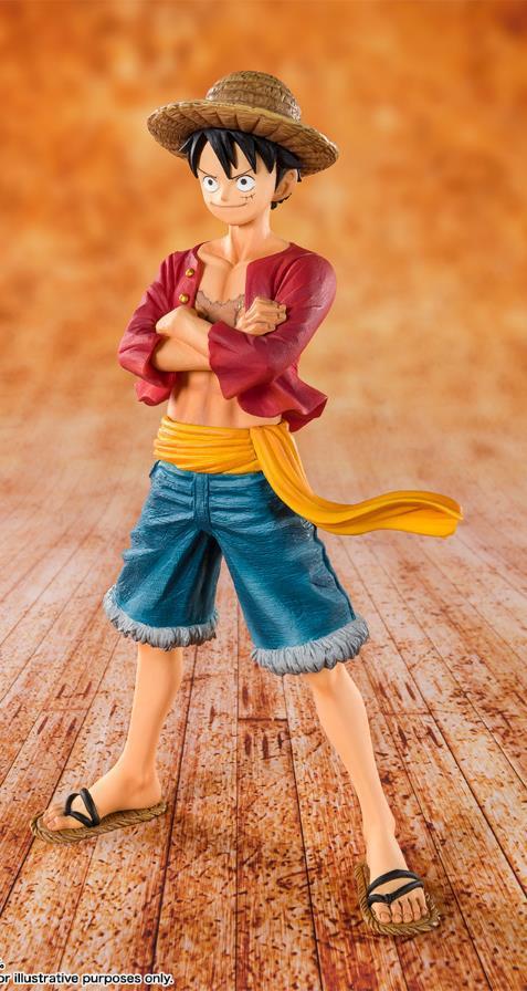 FIGUARTS ZERO STRAW HAT LUFFY REISSUE-Figuras-BANDAI-Akibara Xpress