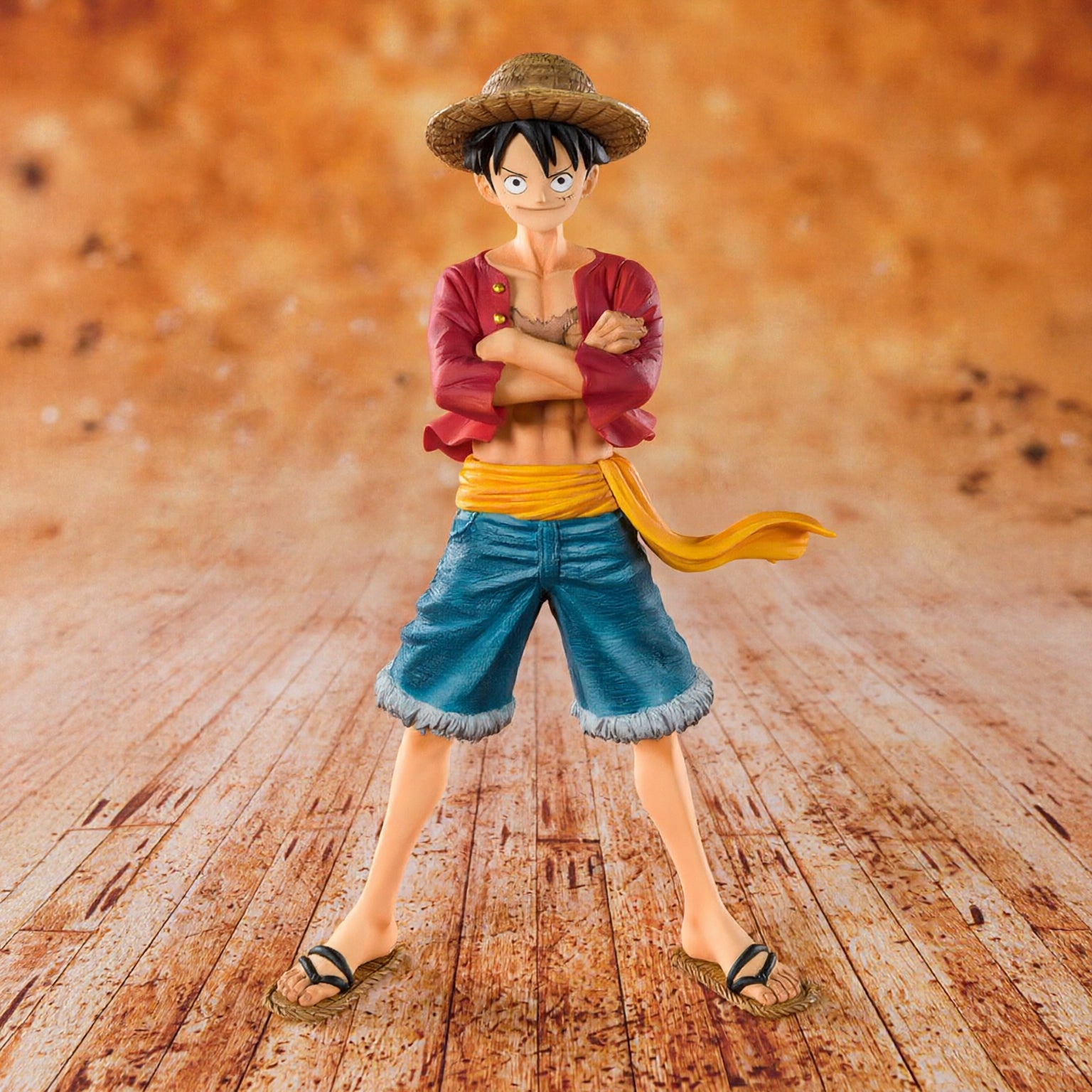 FIGUARTS ZERO STRAW HAT LUFFY REISSUE-Figuras-BANDAI-Akibara Xpress