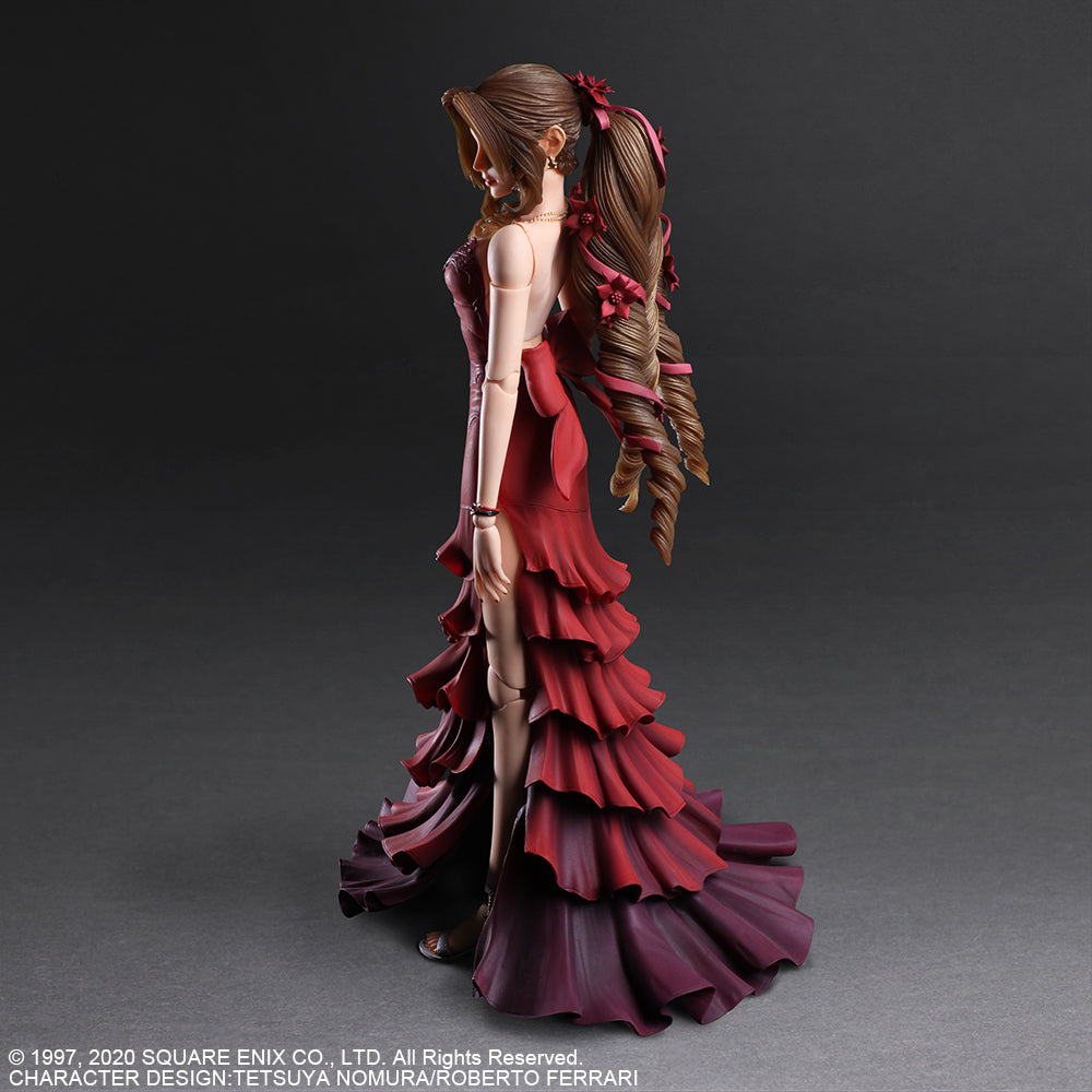 FINAL FANTASY VII REMAKE PLAY ARTS -KAI- AERITH GAINSBOROUGH DRESS VER.-Figuras-SQUARE ENIX-Akibara Xpress