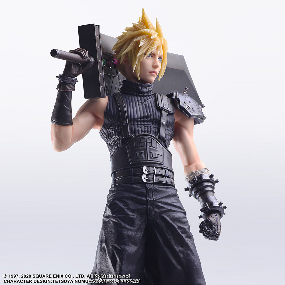 FINAL FANTASY VII REMAKE STATIC ARTS CLOUD STRIFE-Figuras-SQUARE ENIX-Akibara Xpress