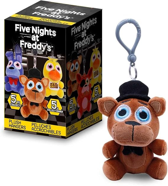 FIVE NIGHTS AT FREDDYS SERIES 2 LLAVERO DE PELUCHE PARA MOCHILA