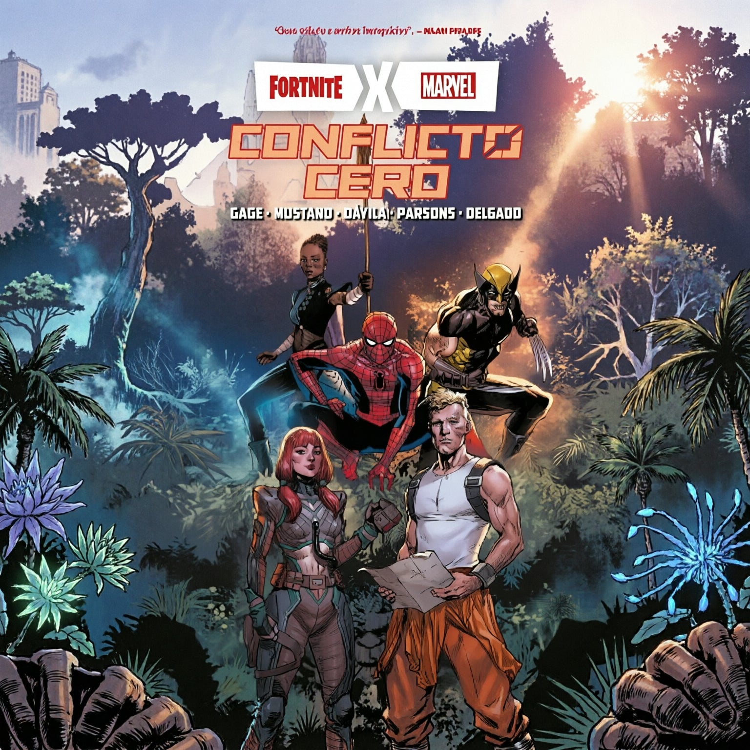 FORTNITE X MARVEL: CONFLICTO CERO (TPB)-Comics-PANINI-Akibara Xpress