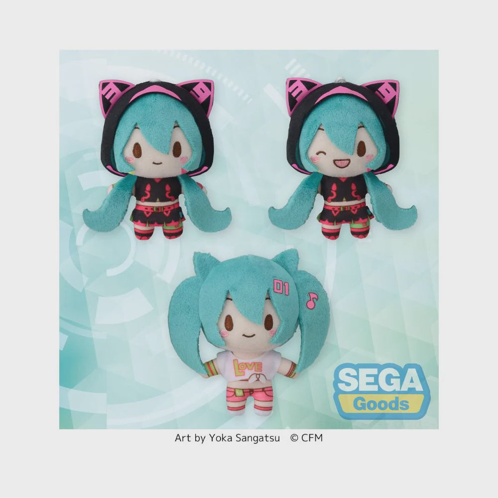 Fuwapuchi "Hatsune Miku Series" Mascot "Hatsune Miku" ~Live Ver.~ (EX)-Peluches-Sega-Akibara Xpress