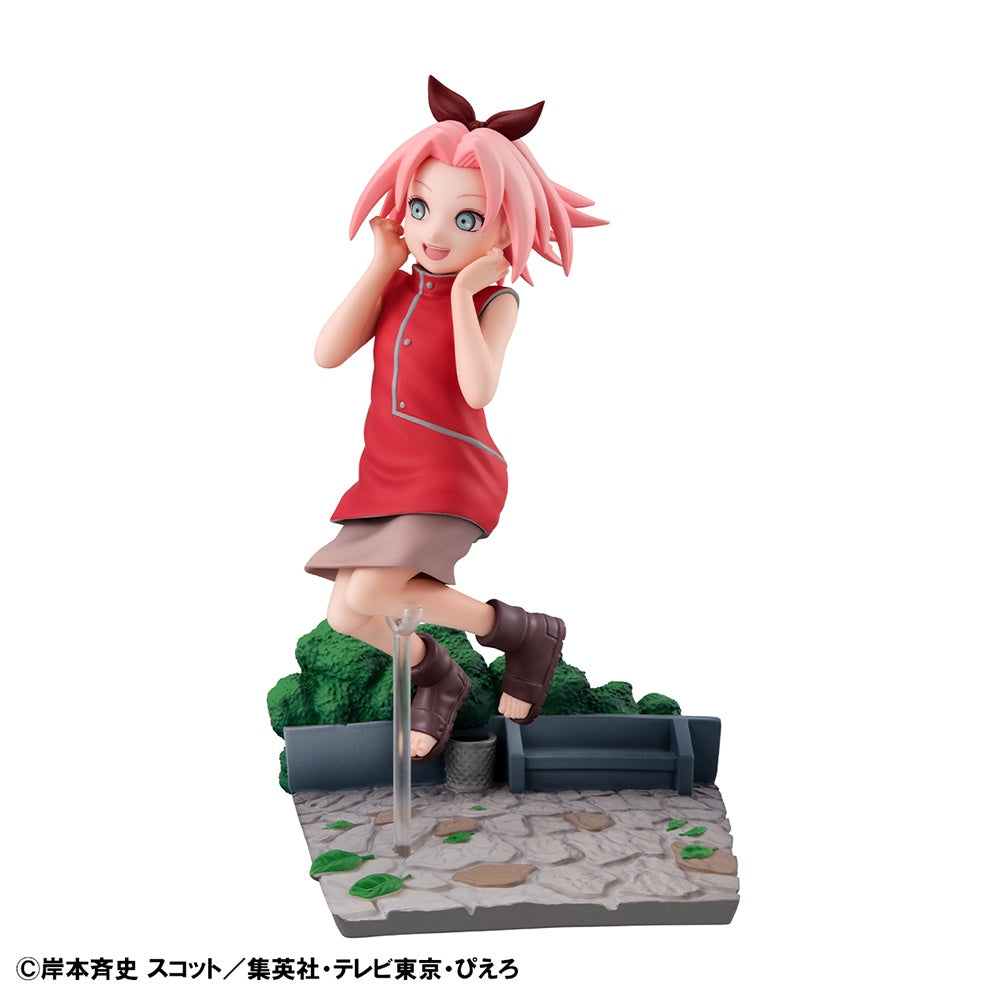 G.E.M. SERIES NARUTO SAKURA HARUNO GO!-Figuras-MEGAHOUSE-Akibara Xpress