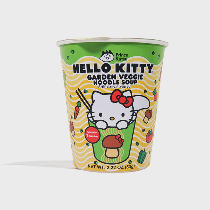 PRINCE KATSU Hello Kitty Garden Veggie Noodle Soup 63g