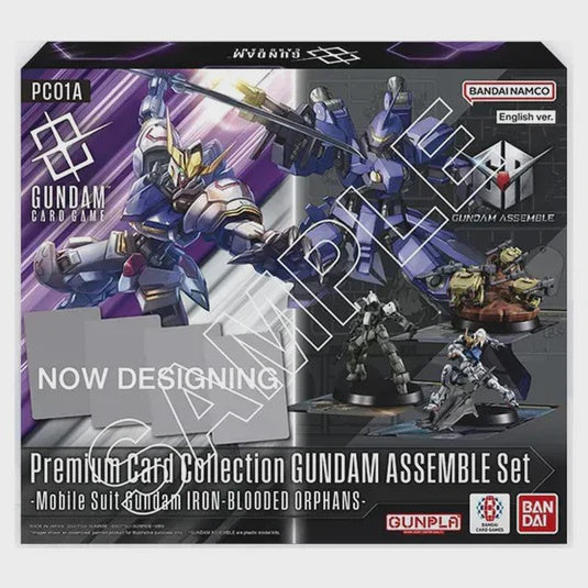 GUNDAM TCG PREMIUM CARD COLLECTION GUNDAM ASSEMBLE SET MOBILE SUIT GUNDAM IRON BLOODED ORPHANS PC01A-TCG-BANDAI-Akibara Xpress