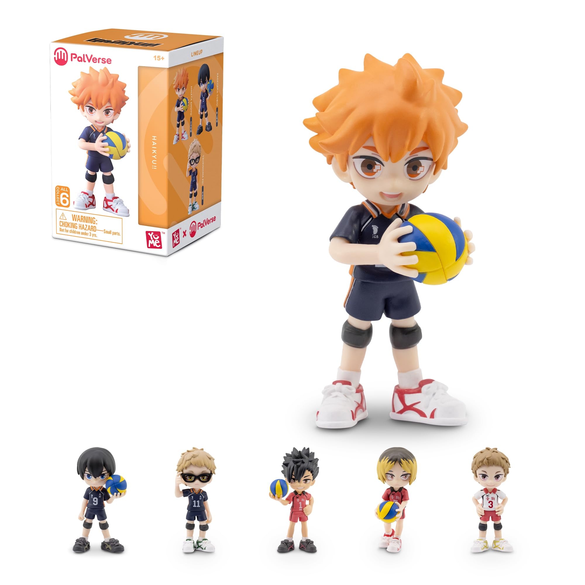 Haikyu!! PalVerse Anime Blind-Box Mini-Figure-Figuras-MEGAHOUSE-Akibara Xpress