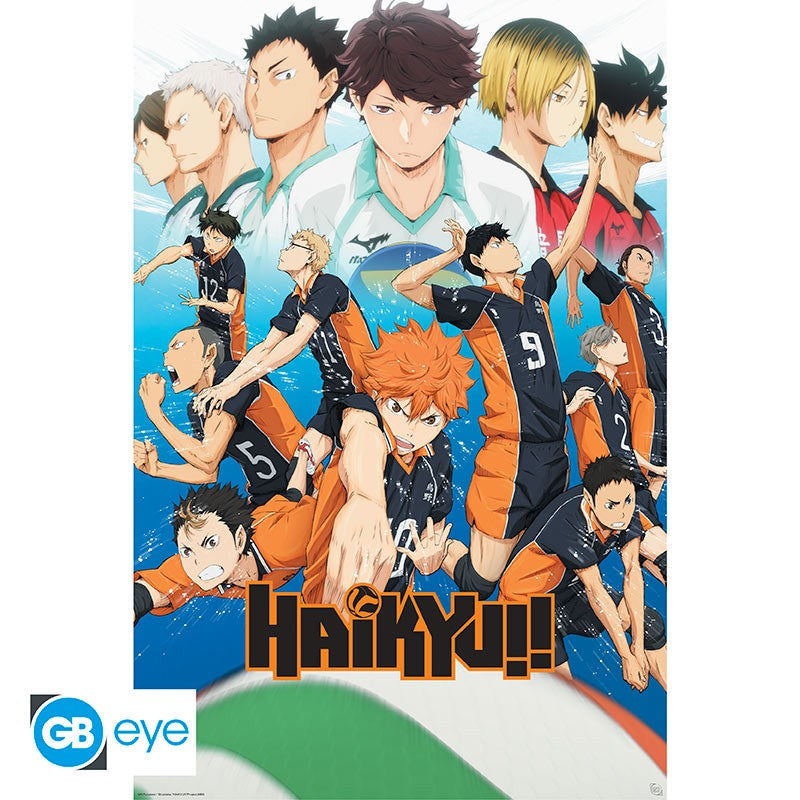 HAIKYU!! - Poster Maxi 91.5x61 - Key art season 1