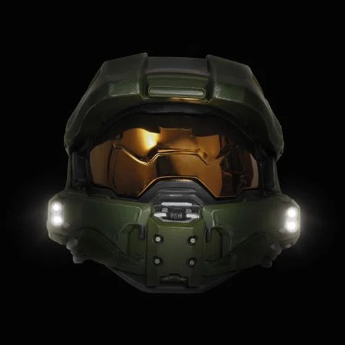 HALO MASTER CHIEF ADULT LIGHT-UP DELUXE HELMET-Figuras-HASBRO-Akibara Xpress