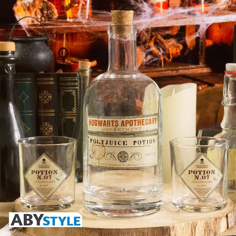 HARRY POTTER - Bottle and glasses Set - Potion