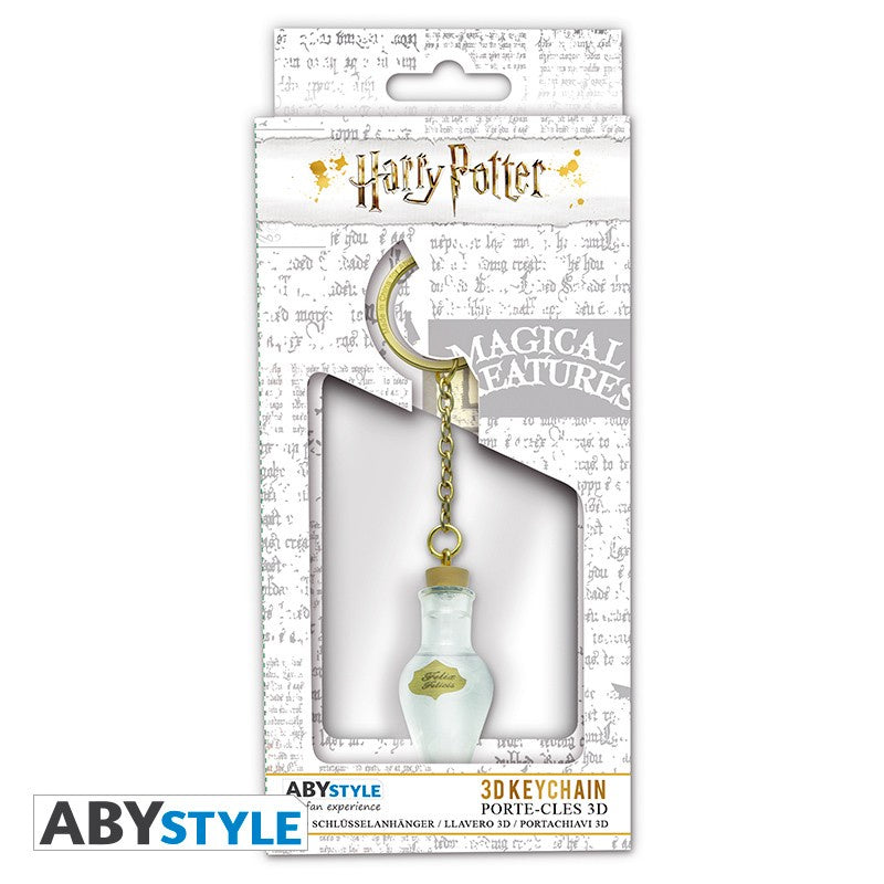 HARRY POTTER - Keychain 3D "Felix Felicis"-Llaveros-ABYSTYLE-Akibara Xpress