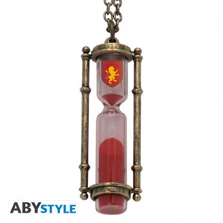 HARRY POTTER - Gryffindor House Hourglass 3D Keychain