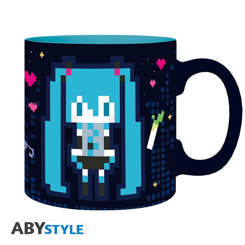 HATSUNE MIKU MUG 600 ML MIKU PIXEL ART
