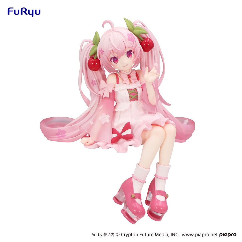HATSUNE MIKU NOODLE STOPPER FIGURE -SAKURA MIKU 2025-Figuras-FURYU-Akibara Xpress