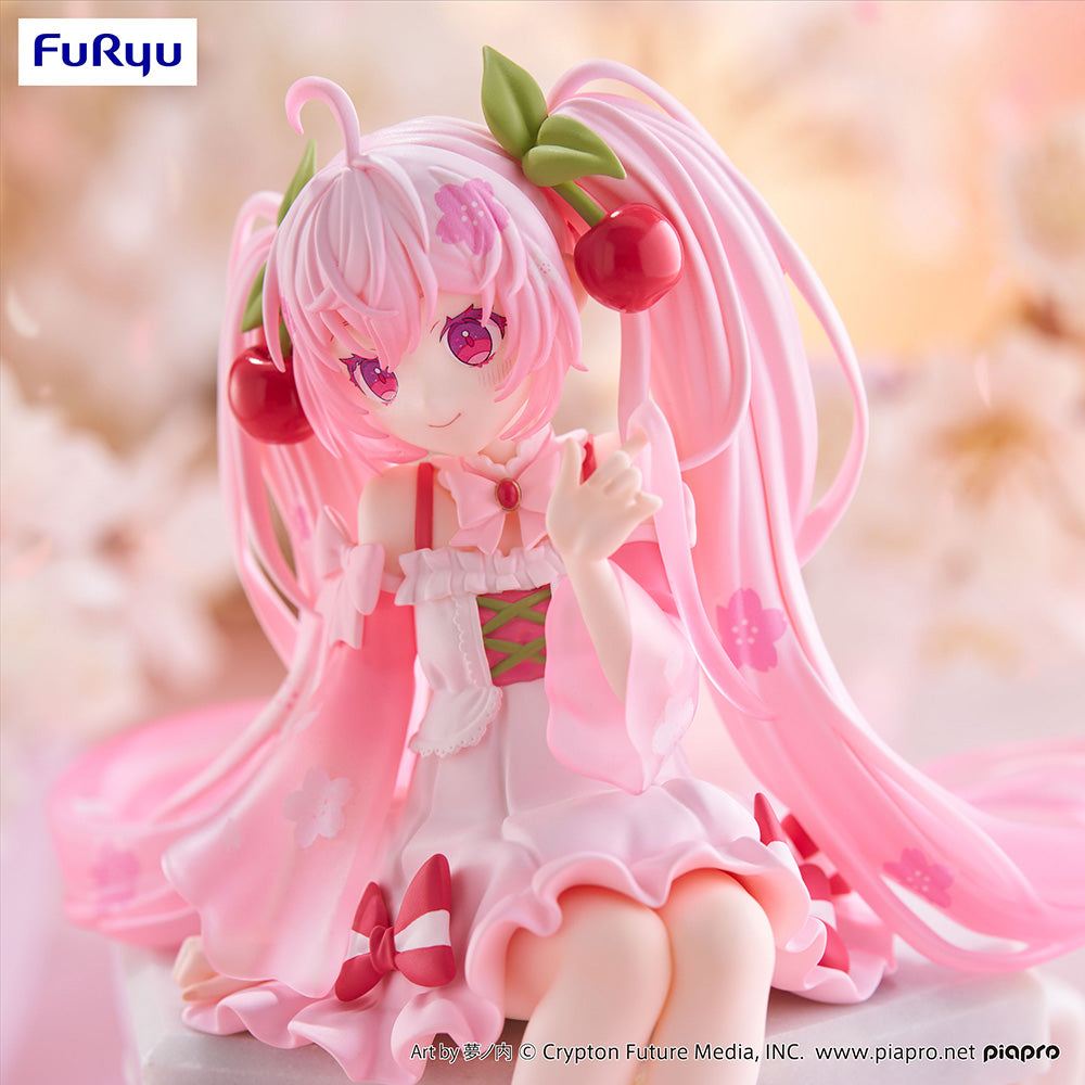 HATSUNE MIKU NOODLE STOPPER FIGURE -SAKURA MIKU 2025-Figuras-FURYU-Akibara Xpress