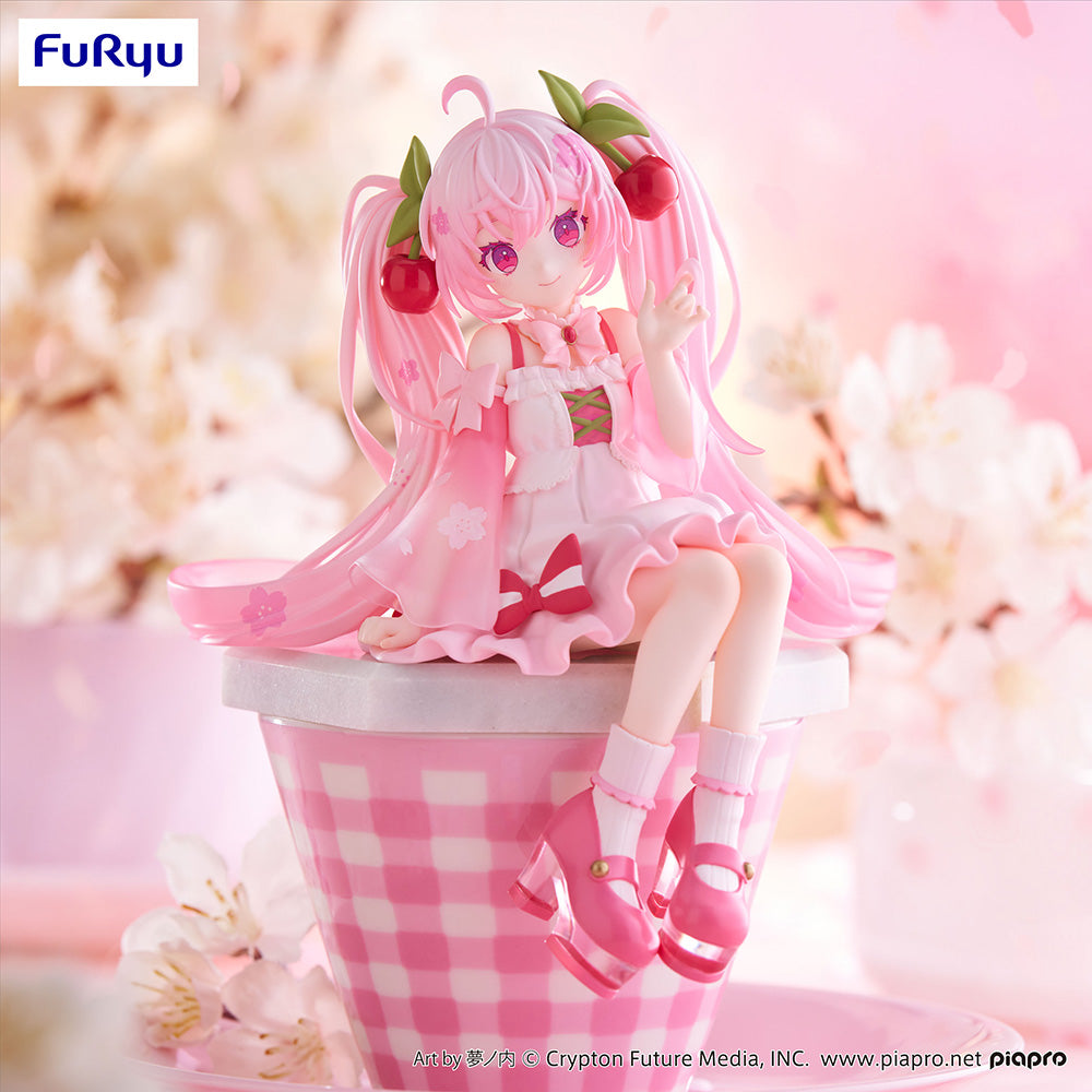 HATSUNE MIKU NOODLE STOPPER FIGURE -SAKURA MIKU 2025-Figuras-FURYU-Akibara Xpress