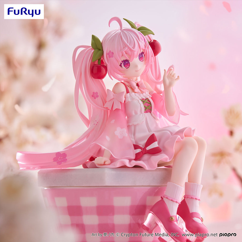 HATSUNE MIKU NOODLE STOPPER FIGURE -SAKURA MIKU 2025-Figuras-FURYU-Akibara Xpress