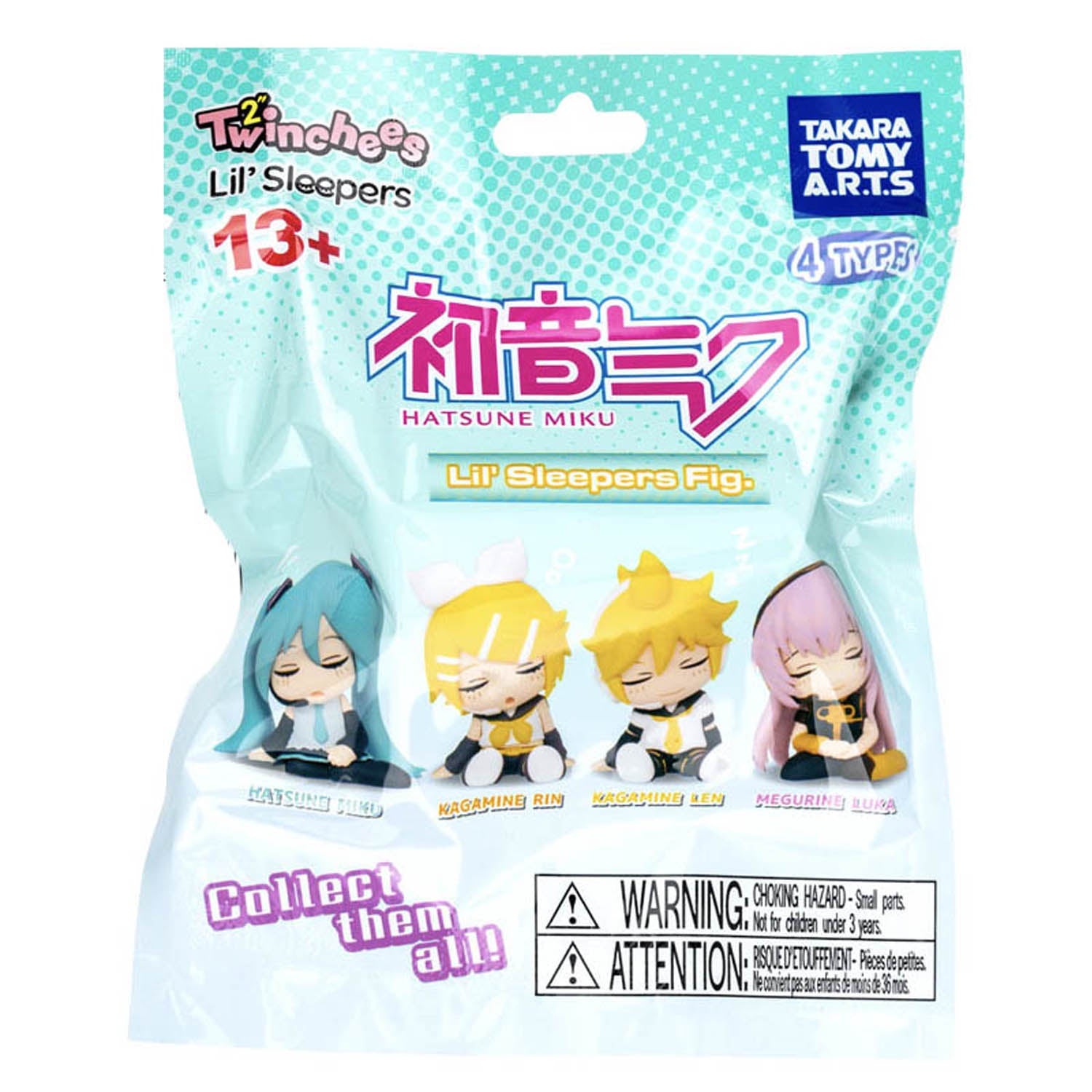 HATSUNE MIKU SLEEPING FIGURES IN BLIND BAG-Llaveros-Surreal Entertainment-Akibara Xpress