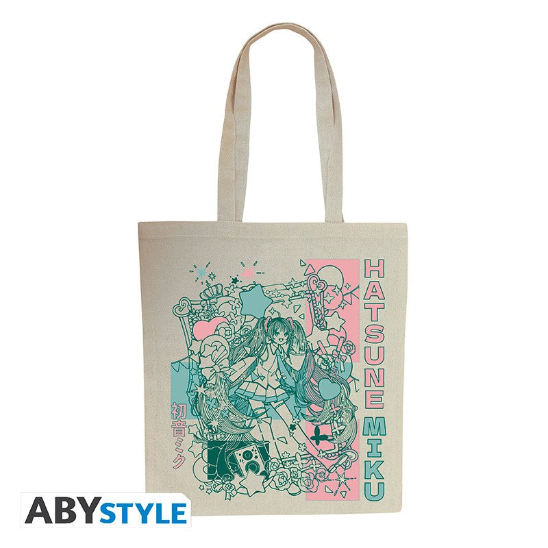 HATSUNE MIKU - Tote Bag - Graphic-Mochilas/Loncheras-ABYSTYLE-Akibara Xpress