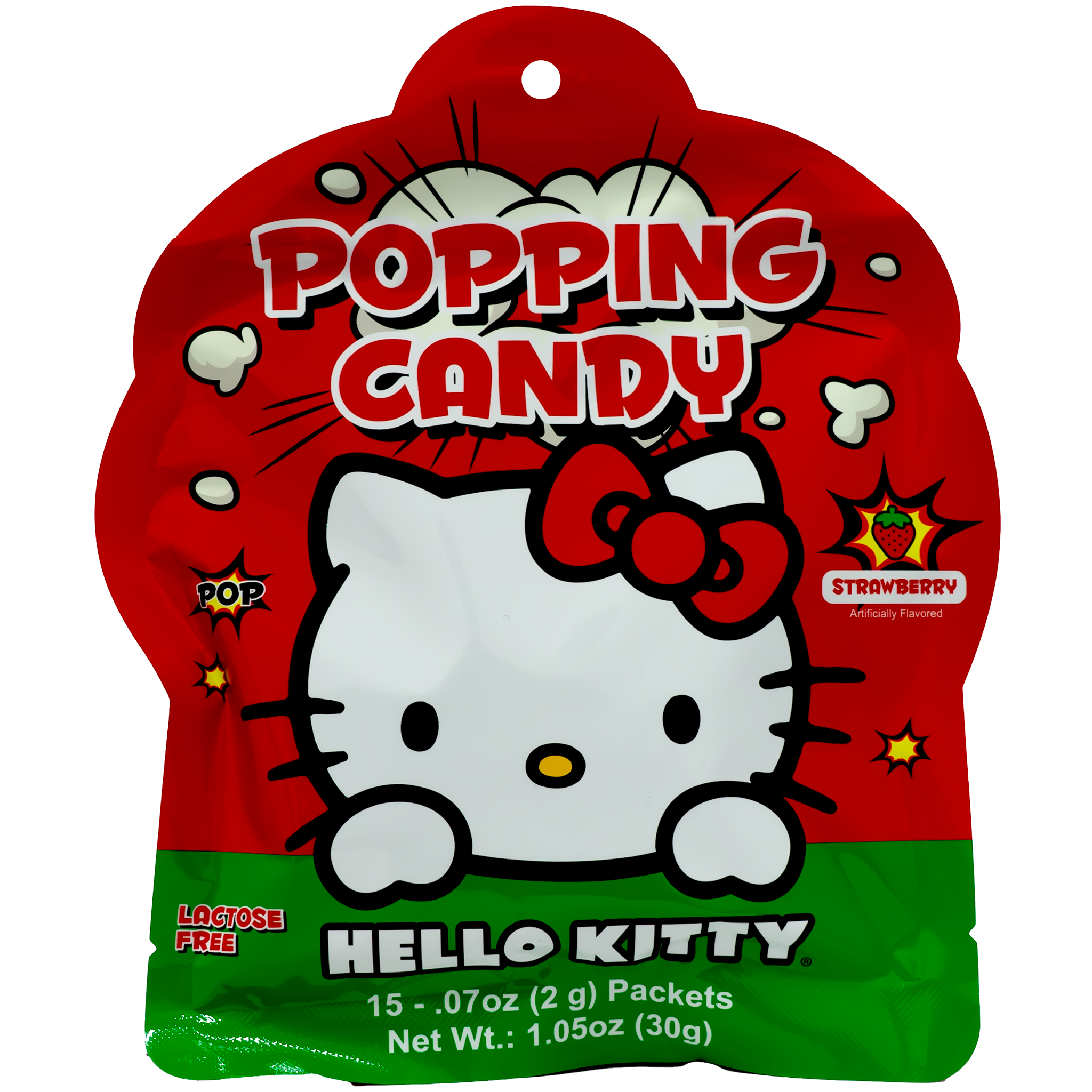 HELLO KITTY Popping Candy Strawberry Flavor 30g-Alimentos-Asian Food-Akibara Xpress
