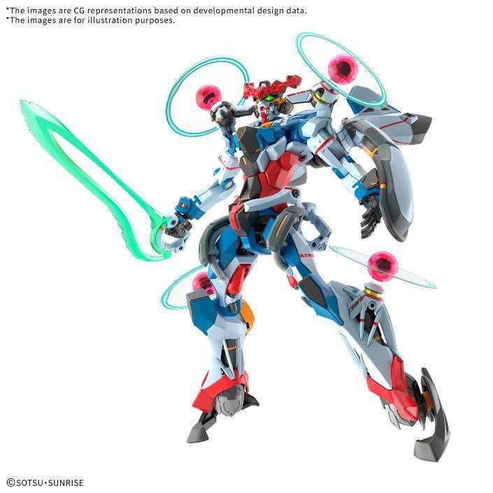 HG 1/144 GQuuuuuuX(Endymion Unit Awakened)-Figuras-BANDAI-Akibara Xpress