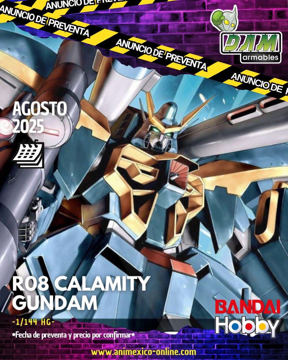 HG 1/144 R08 CALAMITY GUNDAM-Figuras-BANDAI-Akibara Xpress