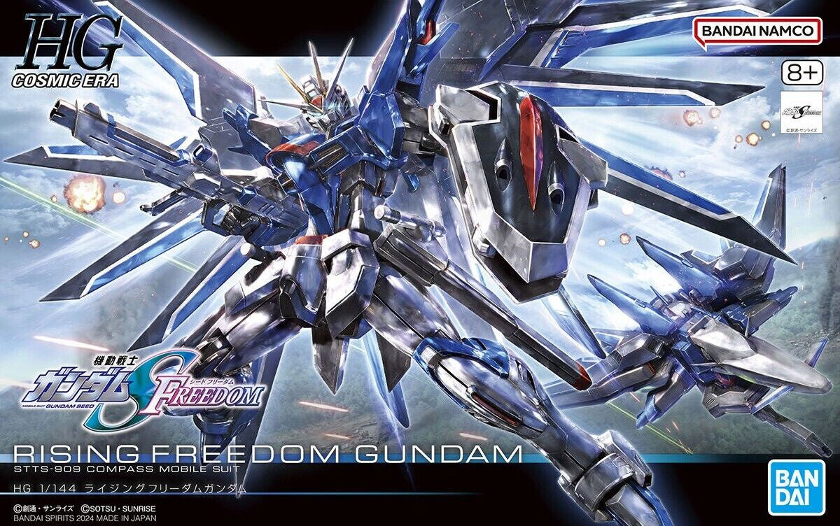 HG 1/144 RISING FREEDOM GUNDAM-Figuras-BANDAI-Akibara Xpress