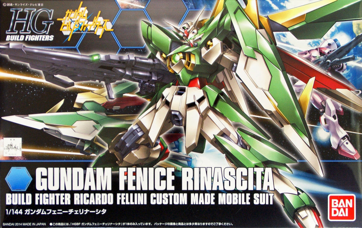 HGBF 1/144 GUNDAM FENICE RINASCITA-Figuras-BANDAI-Akibara Xpress