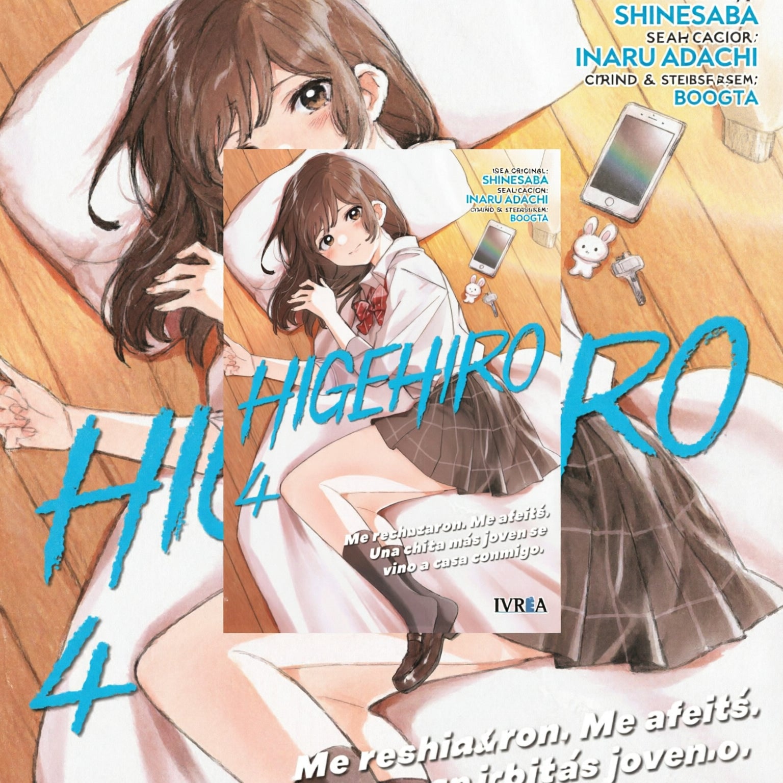 HIGEHIRO N.4 EUROPA-Mangas Españoles-IVREA-Akibara Xpress