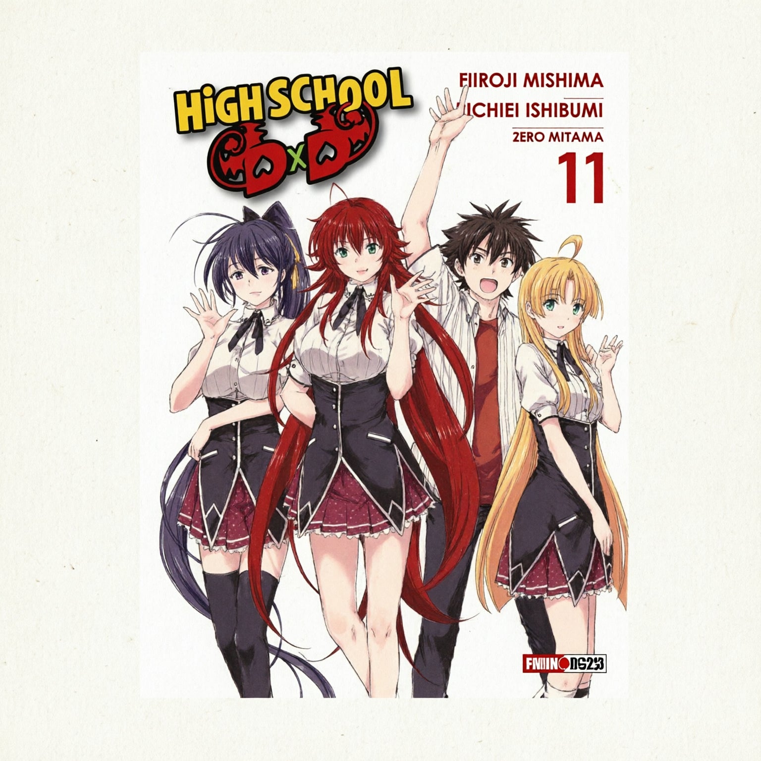 HIGH SCHOOL DXD N.11-Mangas Panini-PANINI-Akibara Xpress