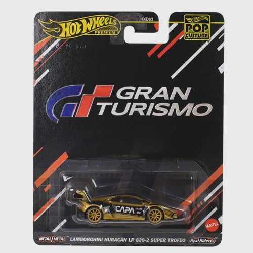 HOT WHEELS GRAN TURISMO LAMBORGHINI HURACAN LP620-2 SUPER TROFEO-Figuras-MATTEL-Akibara Xpress
