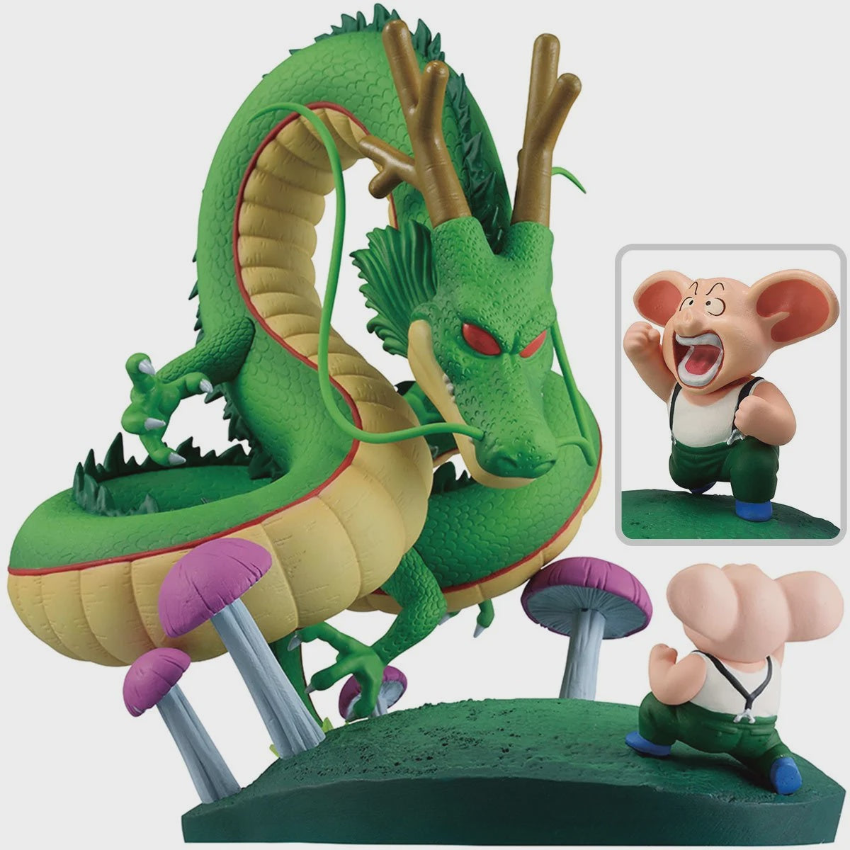 ICHIBANSHO FIGURE OOLONG & SHENRON (DRAGON HISTORY II)-Figuras-BANDAI-Akibara Xpress