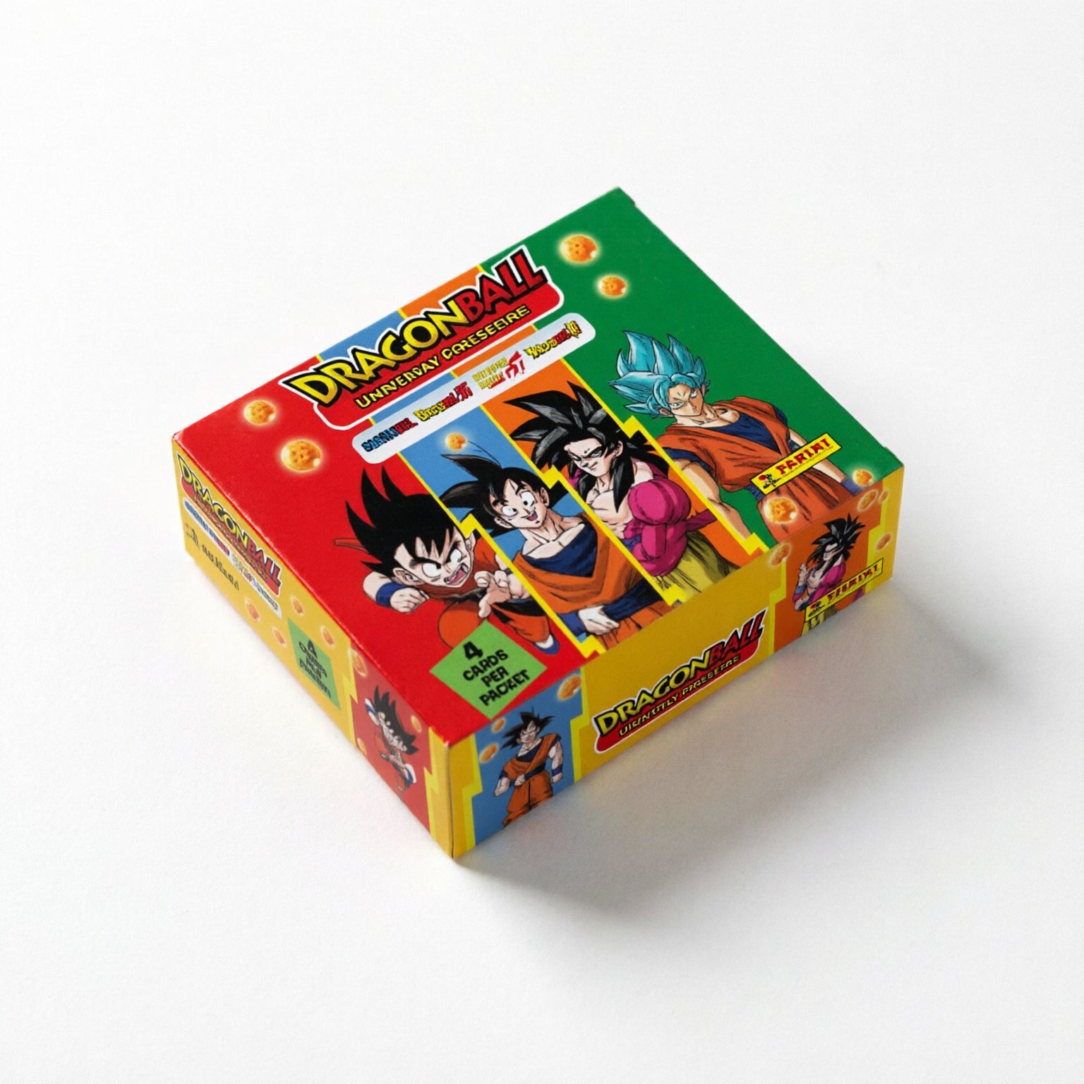 CAJA CON 36 SOBRES DRAGON BALL UNIVERSAL COLLECTION TC-Albums-PANINI-Akibara Xpress (Mejorada)