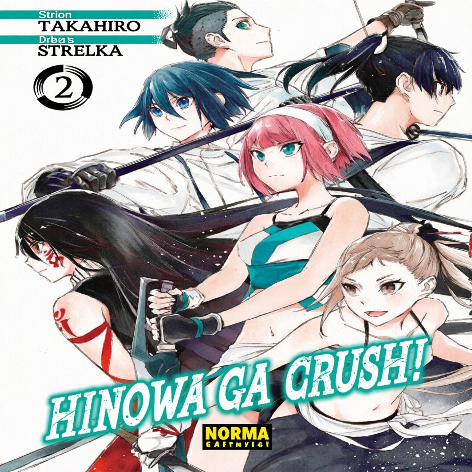 HINOWA GA CRUSH! 02 EUROPA-Mangas Españoles-NORMA-Akibara Xpress (Mejorada)