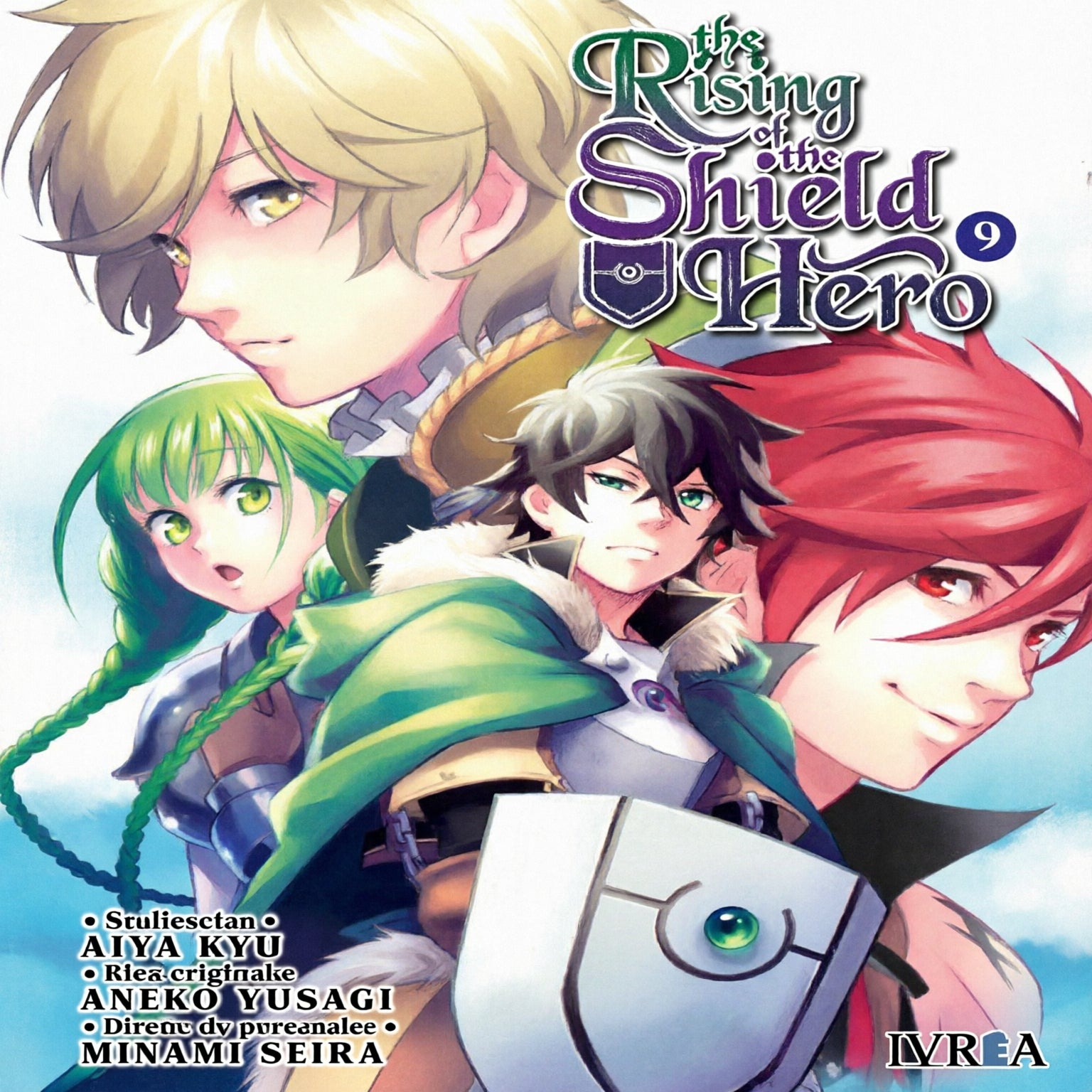 THE RISING OF THE SHIELD HERO 9 EUROPA-Mangas Españoles-IVREA-Akibara Xpress (Mejorada)