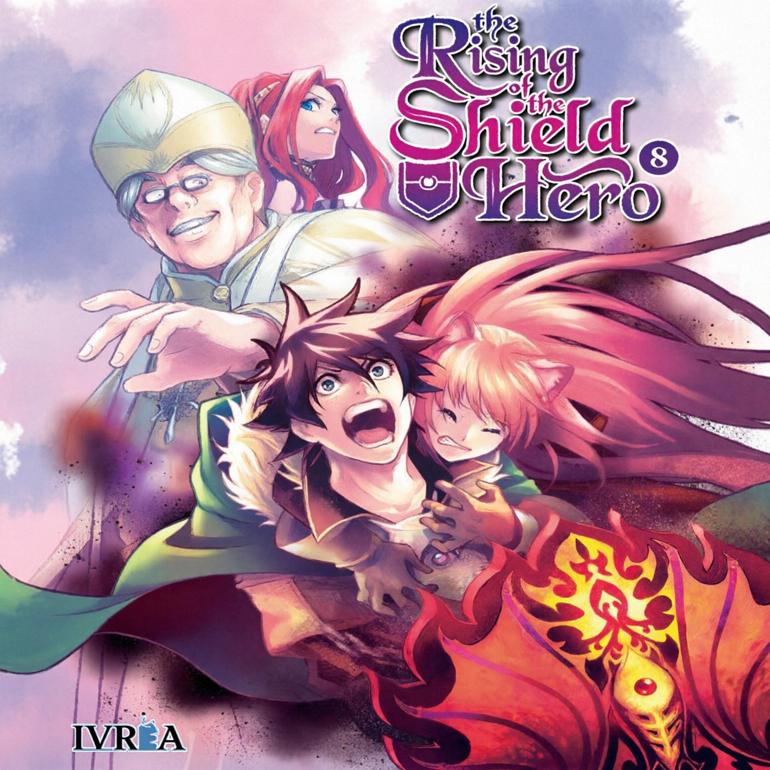 THE RISING OF THE SHIELD HERO 8 EUROPA-Mangas Españoles-IVREA-Akibara Xpress (Mejorada)