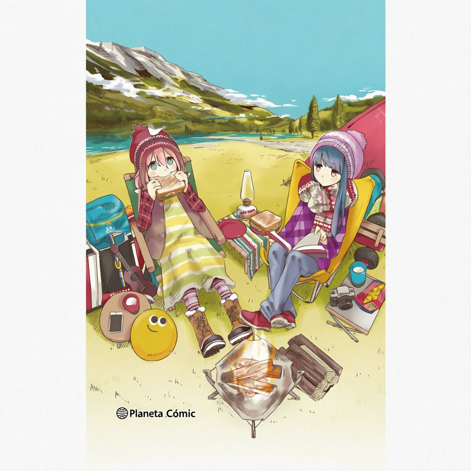 YURU CAMP N.1-MANGAS NACIONALES-PLANETA COMIC MEXICO-Akibara Xpress (Limpia)
