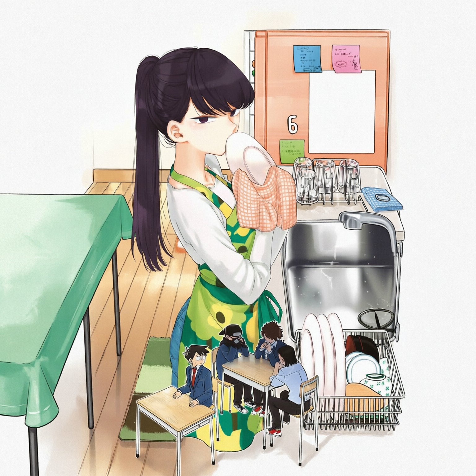 KOMI SAN CAN´T COMMUNICATE N.6-Mangas Panini-PANINI-Akibara Xpress (Limpia)