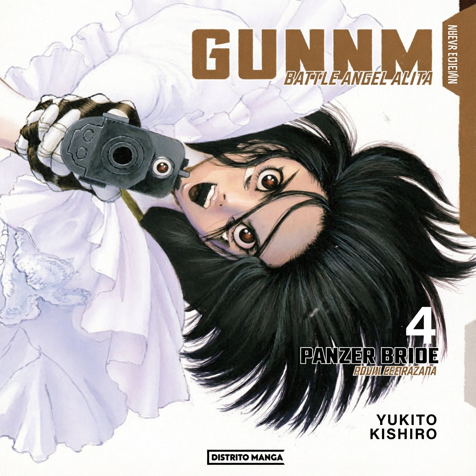 GUNNM. BATTLE ANGEL ALITA 4-MANGAS NACIONALES-DISTRITO MANGA-Akibara Xpress (Mejorada)