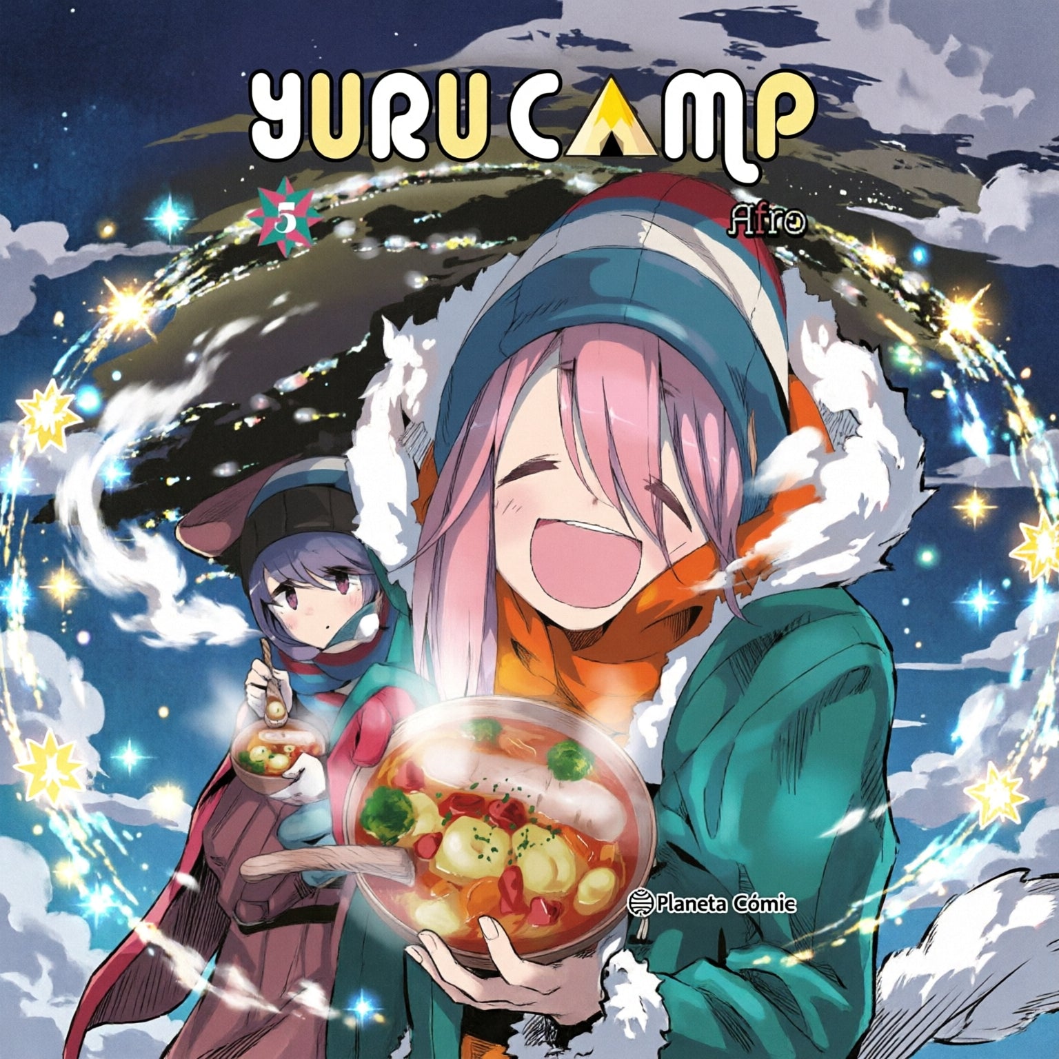 YURU CAMP N.5-MANGAS NACIONALES-PLANETA COMIC MEXICO-Akibara Xpress (Mejorada)