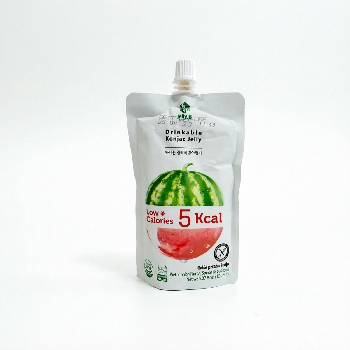 JELLYB DRINKABLE KONJAC JELLY WATERMELON FLAVOR 150ML-Alimentos-Asian Food-Akibara Xpress (Mejorada)