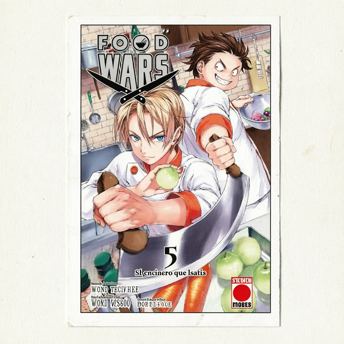 FOOD WARS 5 EUROPA-Mangas Españoles-PANINI EUROPA-Akibara Xpress (Mejorada)